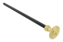 Tige de tirage et son bouton pour sonnette à tirette TB-11 m