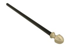 Tige de tirage et son bouton pour sonnette à tirette TB-14 mn