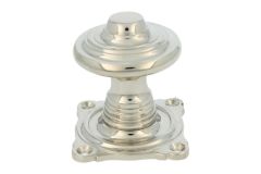 Voordeurknop messing vernikkeld (1895)